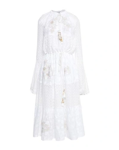 Shop Anjuna Midi Dress In White