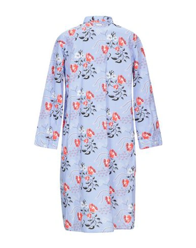 Shop Aglini Shirt Dress In Lilac