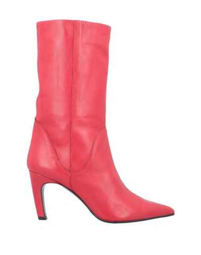 Shop Aldo Castagna Boots In Red