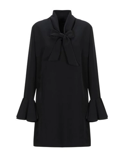 Shop Atos Lombardini Woman Mini Dress Black Size 4 Polyamide, Elastane