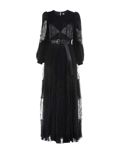 Shop Givenchy Long Dress In Black