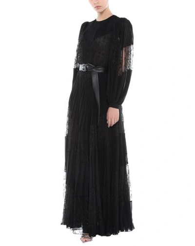 Shop Givenchy Long Dress In Black