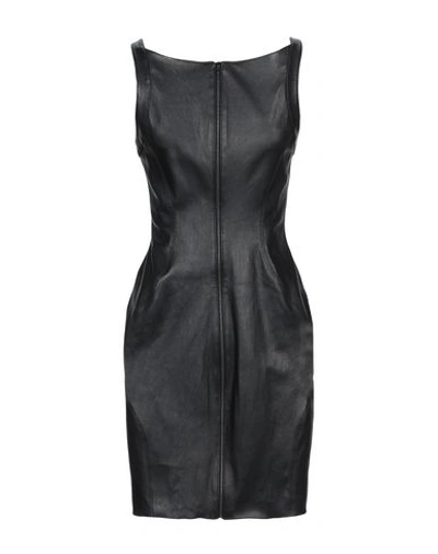 Shop Aphero Short Dress In Black