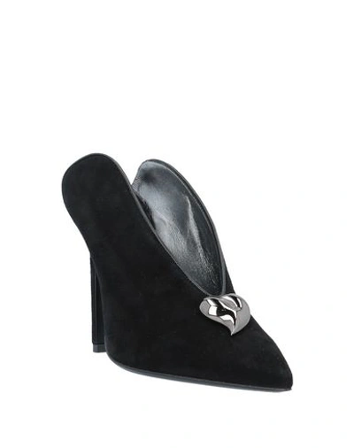 Shop Aperlai Mules In Black