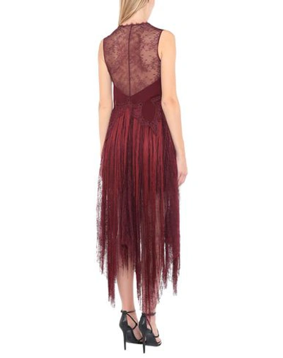 Shop Givenchy Midi Dress In Deep Purple