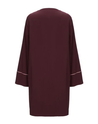 Shop Antonelli Knee-length Dress In Deep Purple