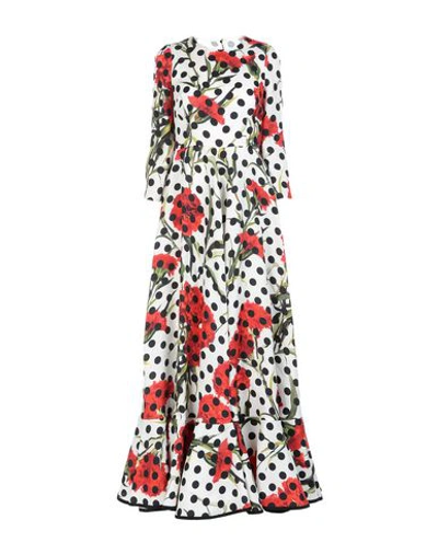 Shop Dolce & Gabbana Formal Dress In Ivory