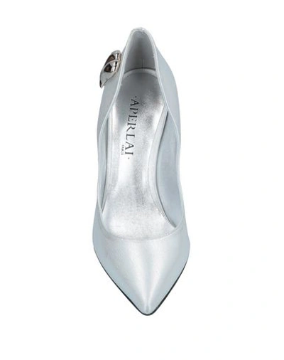 Shop Aperlai Pump In Silver