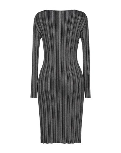 Shop Antonino Valenti Knee-length Dress In Black