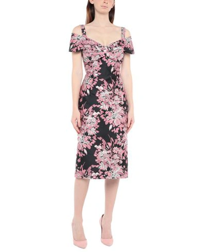 Dolce & Gabbana Midi Dresses In Pink