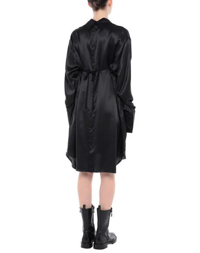 Shop Ann Demeulemeester Knee-length Dress In Black