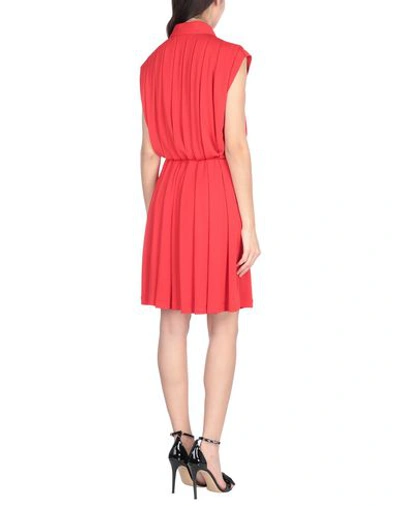 Shop Givenchy Short Dresses In Red