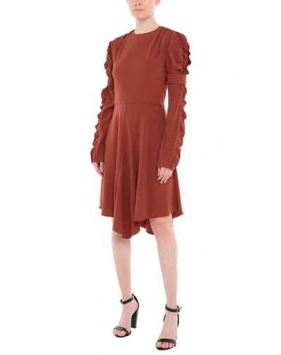 Chloé Midi Dresses In Red