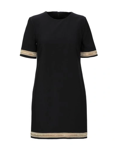 Shop Plein Sud Short Dresses In Black
