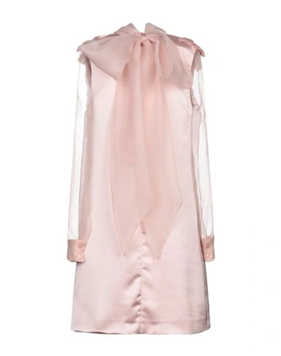 Shop Alessandro Dell'acqua Short Dress In Light Pink