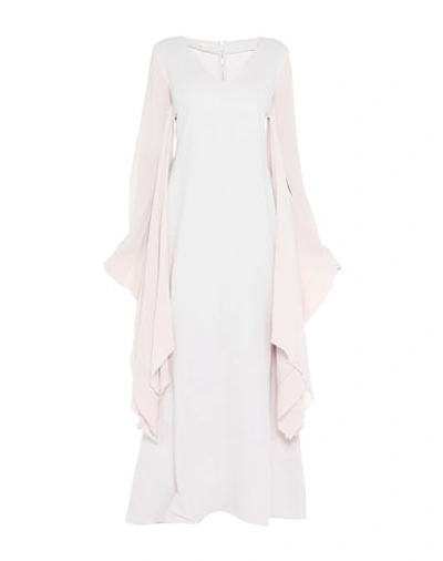 Shop Antonio Berardi Long Dresses In Light Pink