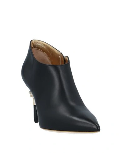 Shop Alberto Guardiani Ankle Boots In Black