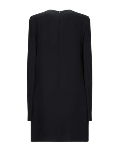 Shop Victoria Beckham Short Dress In Black