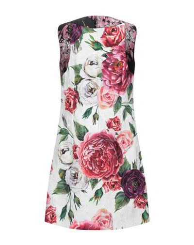 Dolce & Gabbana Short Dress In White