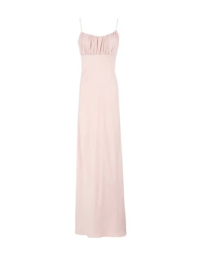 Shop C/meo Collective Long Dresses In Pale Pink