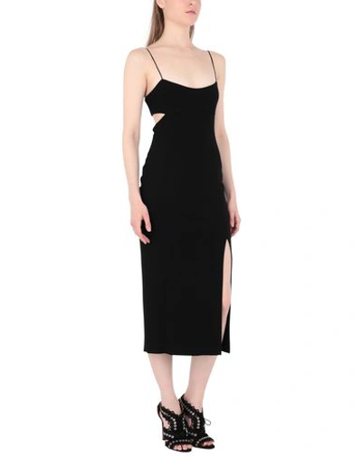 Shop Bec & Bridge 3/4 Length Dresses In Black