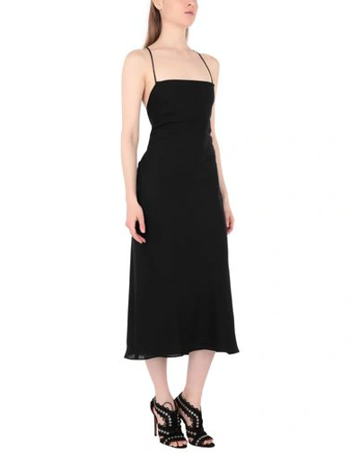 Shop Bec & Bridge 3/4 Length Dresses In Black