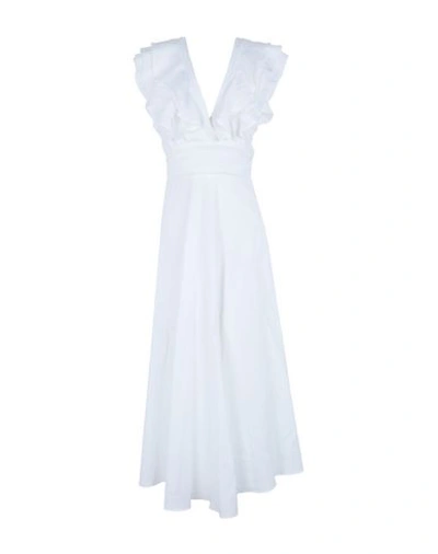 Shop Bec & Bridge Long Dresses In White