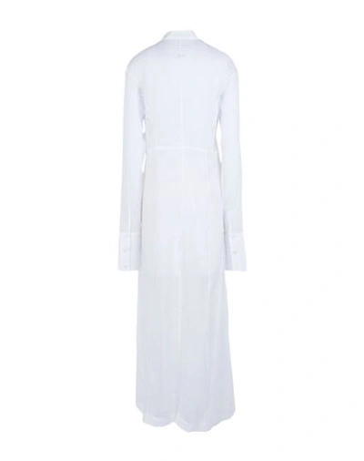 Shop Isabel Benenato Long Dress In White