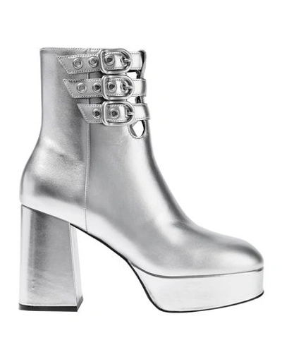 Shop Opening Ceremony Ankle Boot In Silver