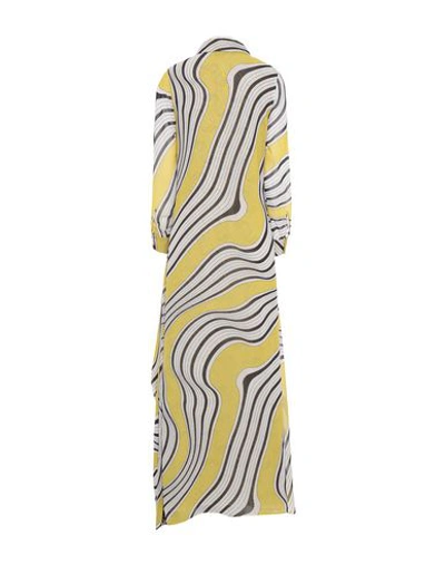 Shop Alessandro Dell'acqua Long Dress In Yellow