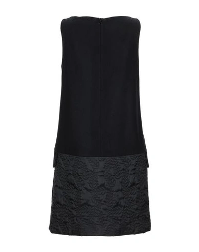 Shop Alessandro Dell'acqua Short Dresses In Black
