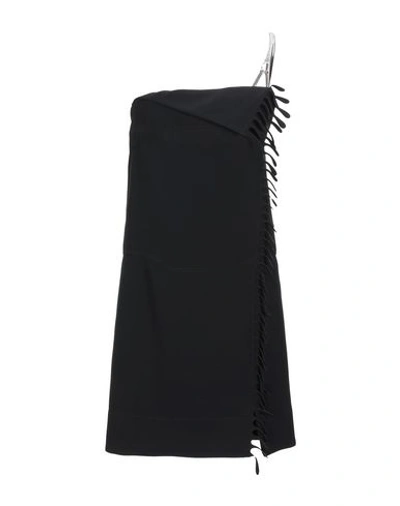Shop Paco Rabanne Short Dress In Black