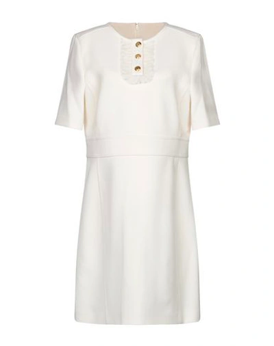 Shop Tory Burch Short Dress In Ivory