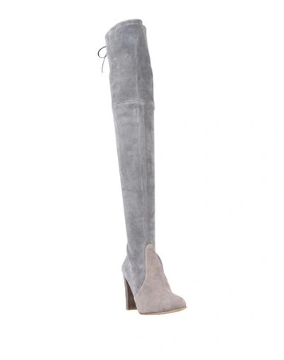 Stuart Weitzman Boots In Grey