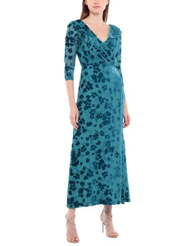 Shop Alberta Ferretti Formal Dress In Azure