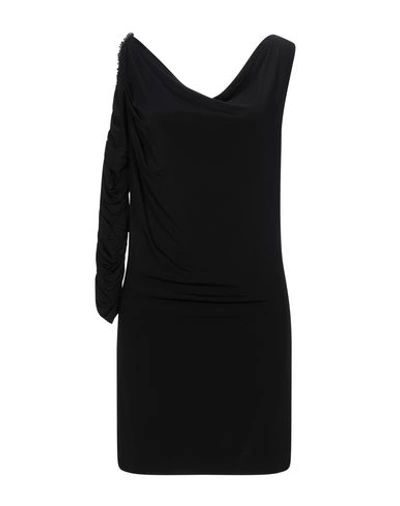 Shop Pinko Woman Mini Dress Black Size M Polyester, Elastane