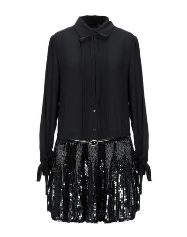 Elisabetta Franchi Shirt Dress In Black | ModeSens