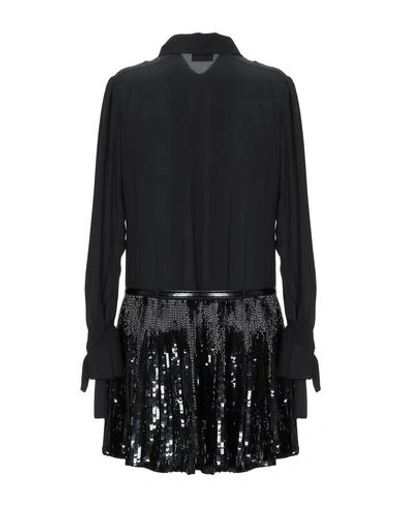 Elisabetta Franchi Short Dresses In Black