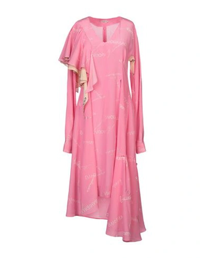 Shop Natasha Zinko Knee-length Dress In Pink