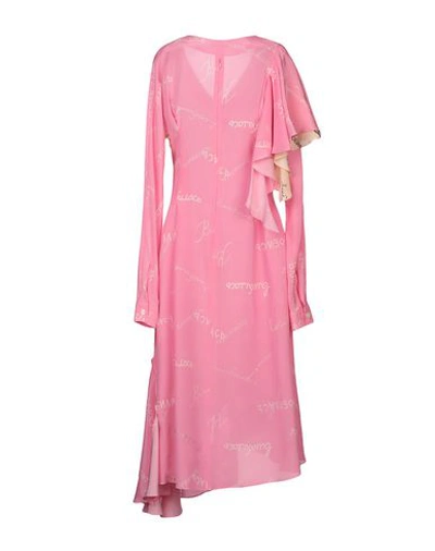 Shop Natasha Zinko Knee-length Dress In Pink
