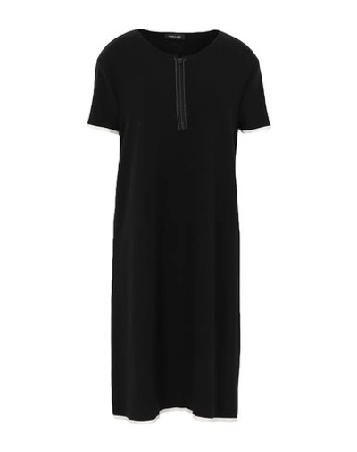 Shop Anneclaire Short Dress In Black