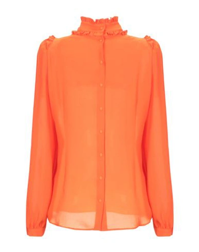 Shop Veronique Branquinho Blouse In Orange