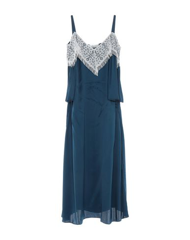 blue and golden gown