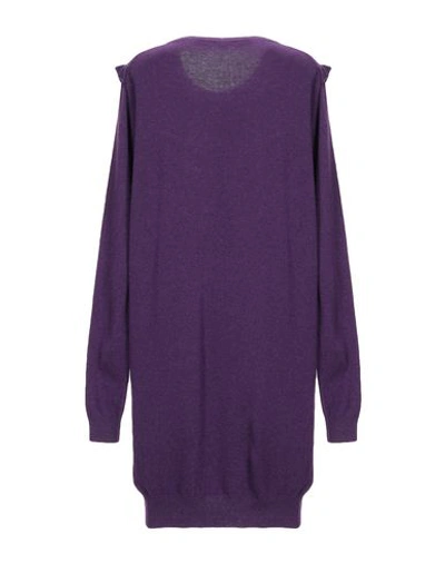 Shop Alessandro Dell'acqua Short Dress In Purple