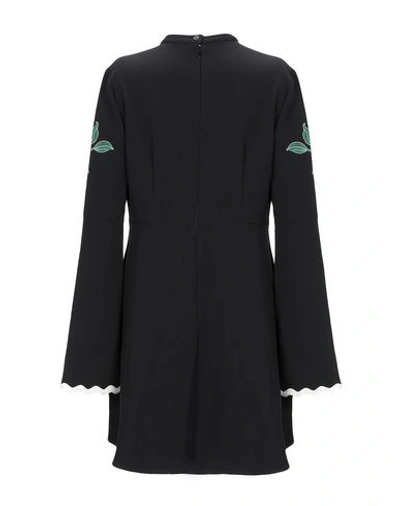 Shop Vivetta Short Dress In Black