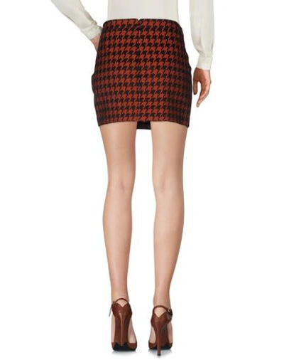 Shop Stella Mccartney Mini Skirt In Brown