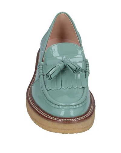 Tod's Loafers In Green