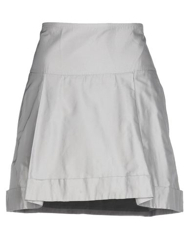 Brunello Cucinelli Mini Skirt In Grey | ModeSens