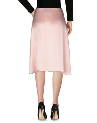 Dondup Midi Skirts In Pink