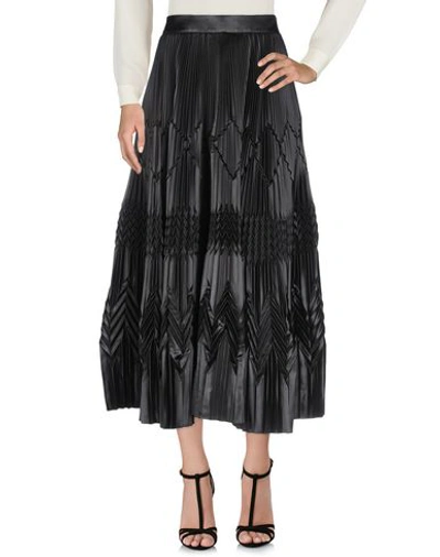 Shop Givenchy Maxi Skirts In Black